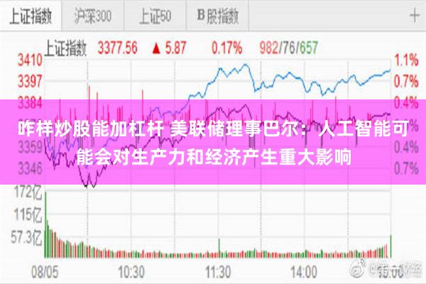 咋样炒股能加杠杆 美联储理事巴尔：人工智能可能会对生产力和经济产生重大影响