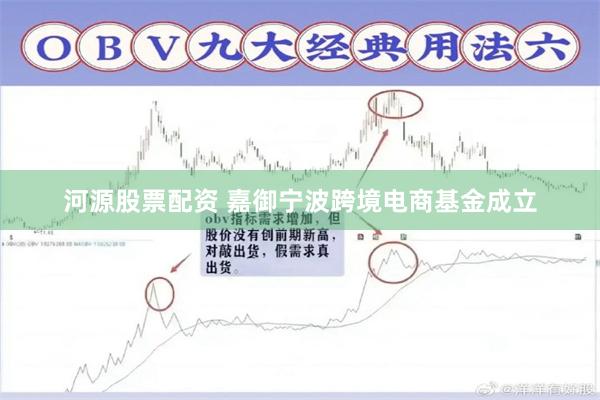 河源股票配资 嘉御宁波跨境电商基金成立
