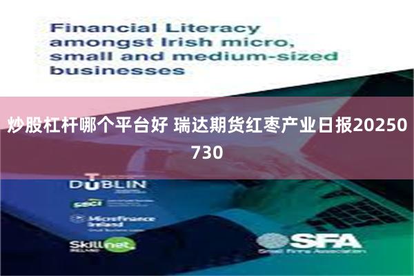 炒股杠杆哪个平台好 瑞达期货红枣产业日报20250730