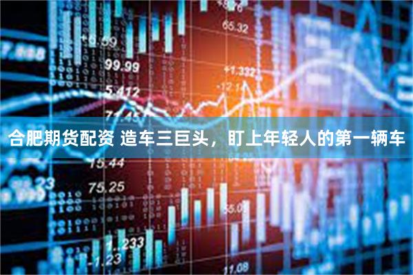 合肥期货配资 造车三巨头，盯上年轻人的第一辆车